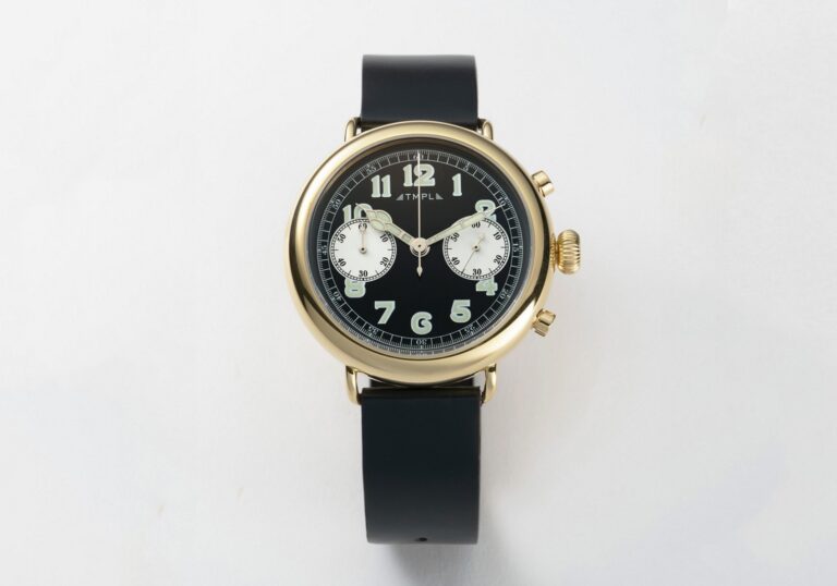 TMPL 1910's CHRONOGRAPH ゴールド/ブラック 1910s-CG01GB