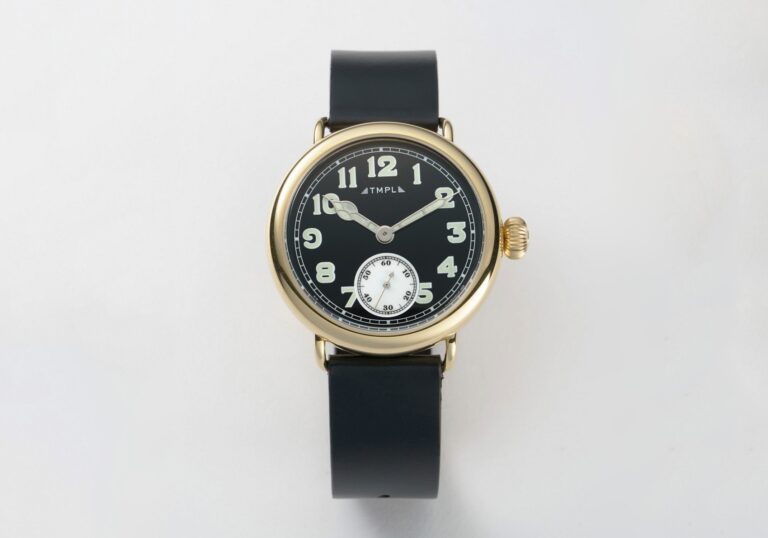 TMPL 1910's SMALL SECOND ゴールド/ブラック 1910s-SS01GB