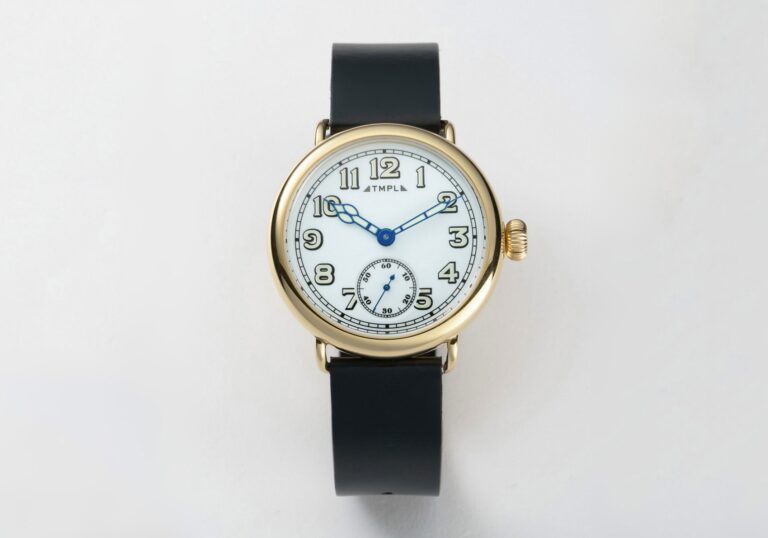 TMPL 1910's SMALL SECOND ゴールド/ホワイト 1910s-SS01GW