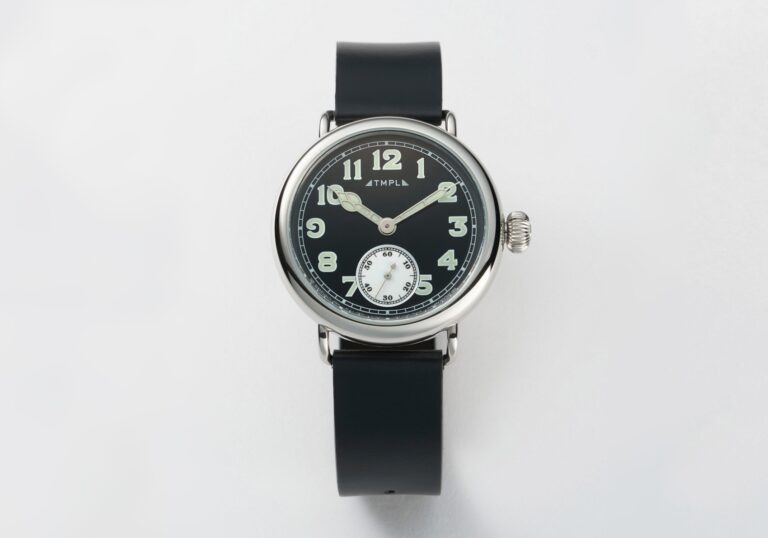 TMPL 1910's SMALL SECOND シルバー/ブラック 1910s-SS01SB
