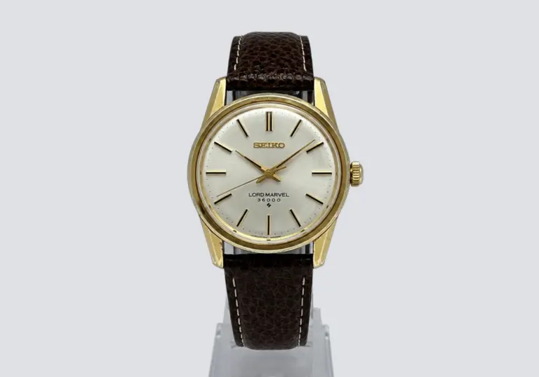 【アンティーク】SEIKO LORD MARVEL ロードマーベル 36000 5740-8000 ゴールドケース 1974年製 手巻き OH済